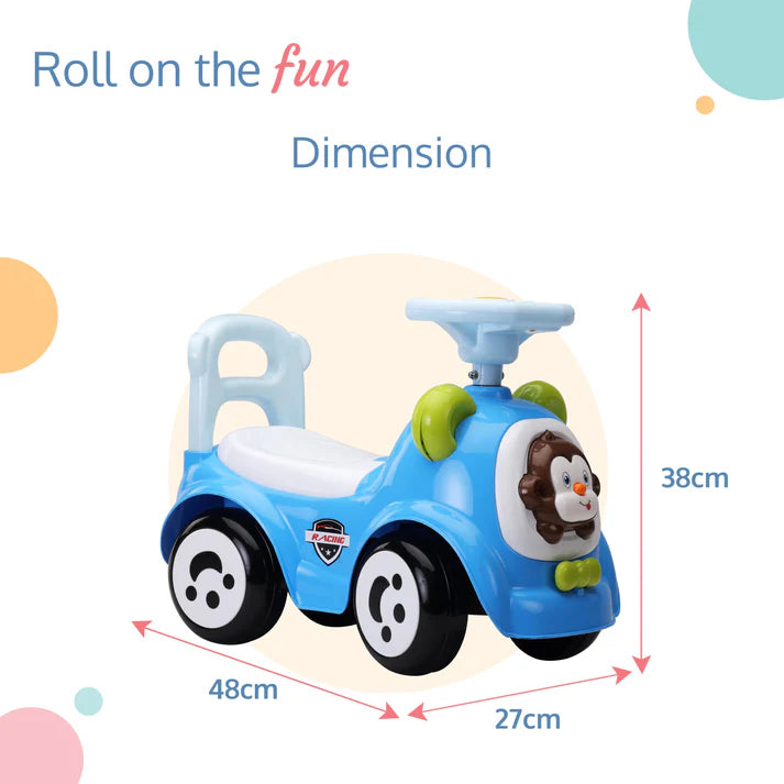 Kids Ride-on Toy Car - Monkey Theme | uSmile.toys" www.usmile.toys